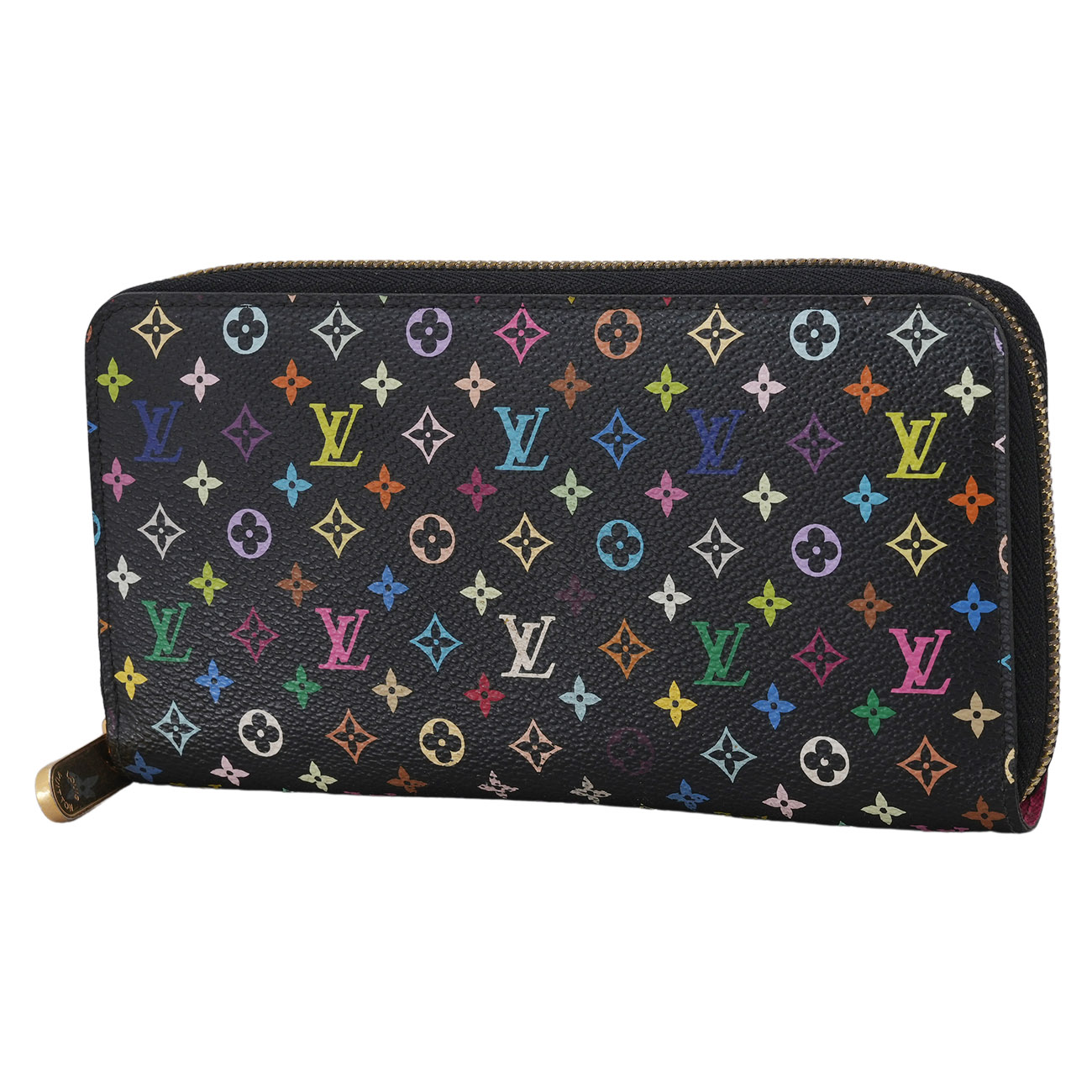 LOUIS VUITTON(USED)루이비통 멀티컬러 지퍼 장지갑